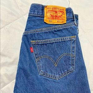 Levi Strauss & Co original riveted 501 button fly 34x34